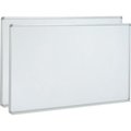 Gec Global Industrial Magnetic Whiteboard - 96 x 48 - Steel Surface - Pack of 2 B880013PK